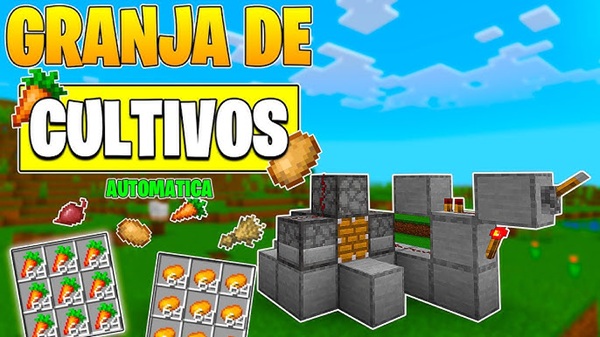 Farms automáticas en Minecraft Cómo generar recursos sin esfuerzo 3